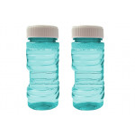 Batériová pištoľ na mydlové bubliny oranžovo-biela